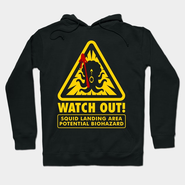 Watch Out! Hoodie by demonigote